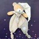 Doudous Ours Lumineux Gris