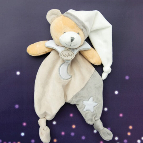 Doudous Ours Lumineux Gris