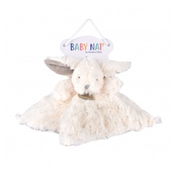 Doudou plat lapin