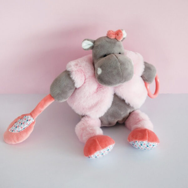 Pantin d'éveil hippopotame Zoé