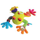 Peluche d'éveil Loula la grenouille