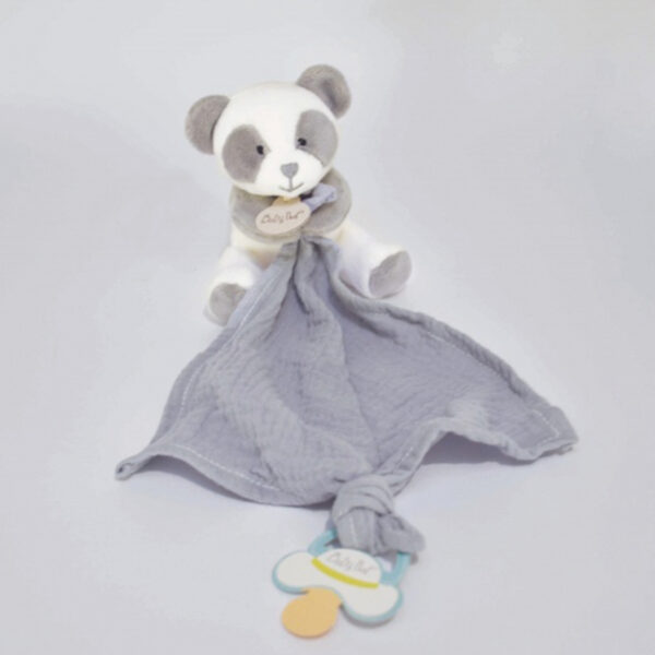 Pantin renard avec attache-tétine bébé