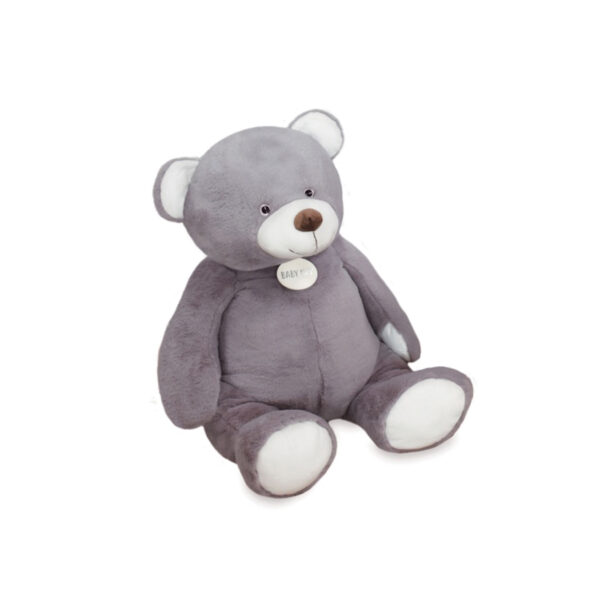 Ours en peluche Jules 40 cm - Gris
