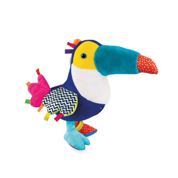 Peluche d'activités Bertrand le Toucan