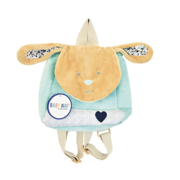 Sac à dos enfant Lapin vert Poupi