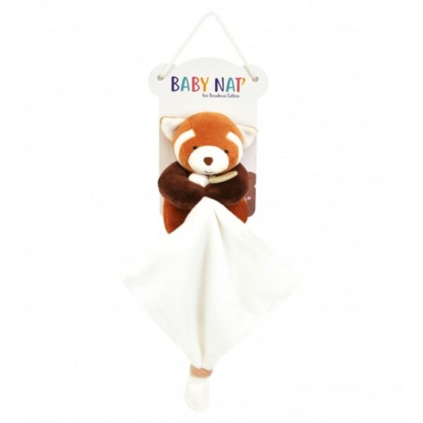 Pantin avec Doudou Mon petit Panda Roux