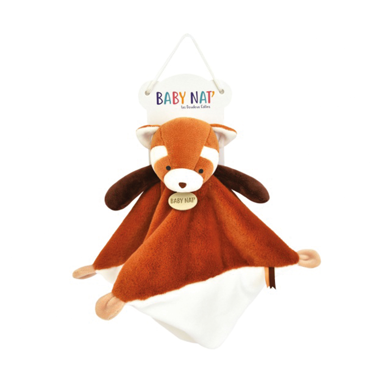 Doudou mon petit Panda Roux