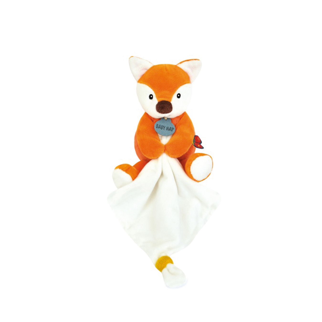 Pantin avec Doudou Balthazar le Renard