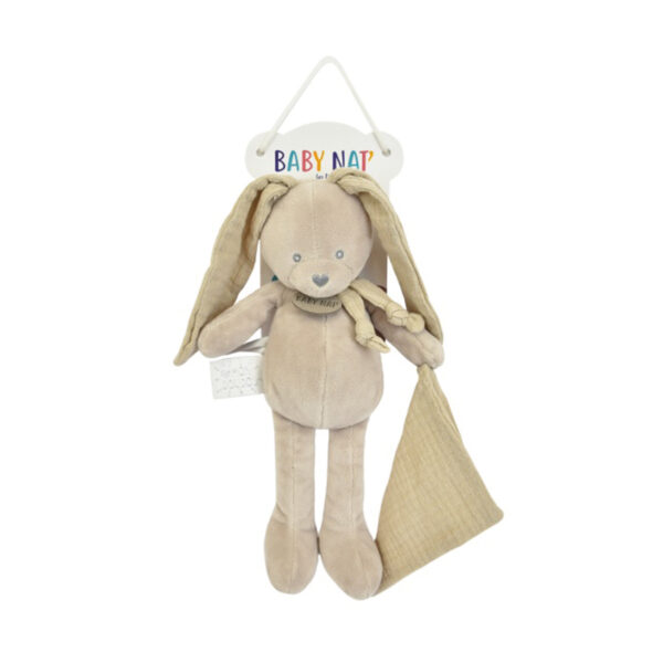 Pantin avec Doudou Lapin Mocca