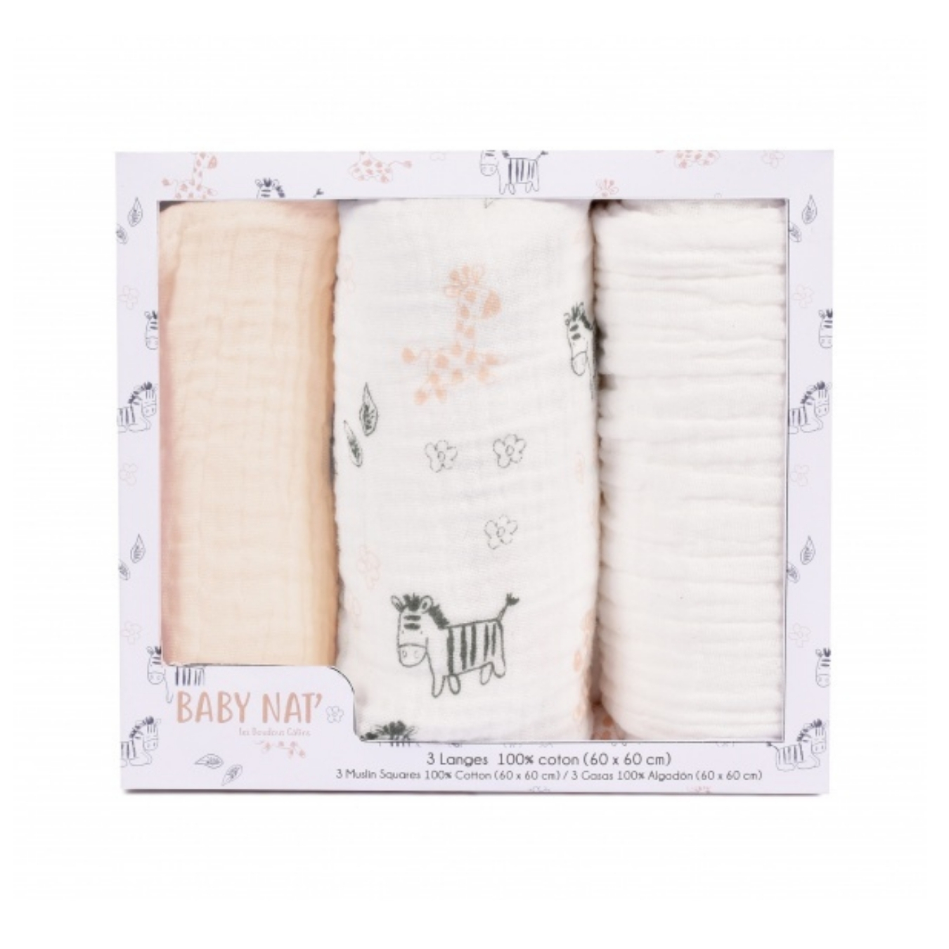 coffret de 3 langes