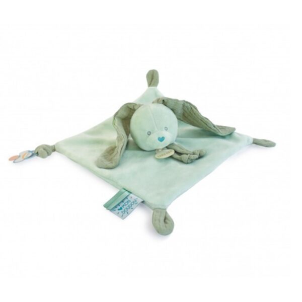 Doudou Lapin vert sauge