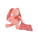Pantin Lapin avec Doudou Terracotta