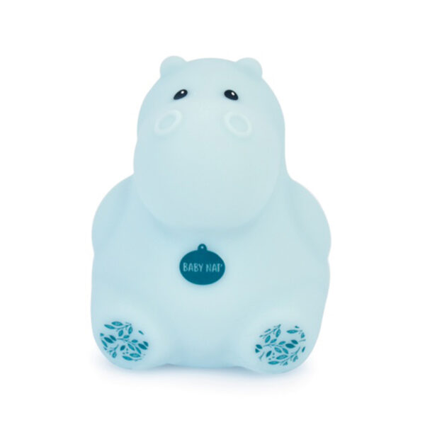 Veilleuse Hippo Bazile en silicone