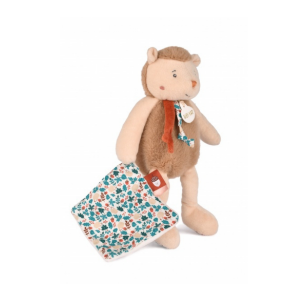 Simon Le Hérisson avec doudou