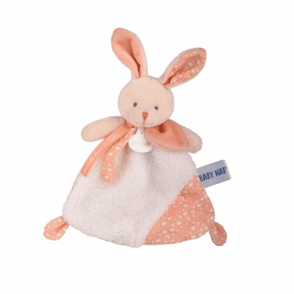 Doudou Lapin "Je brille dans la nuit "