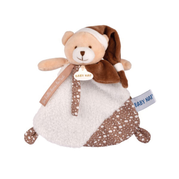 Doudou Ourson " Je brille dans la nuit "