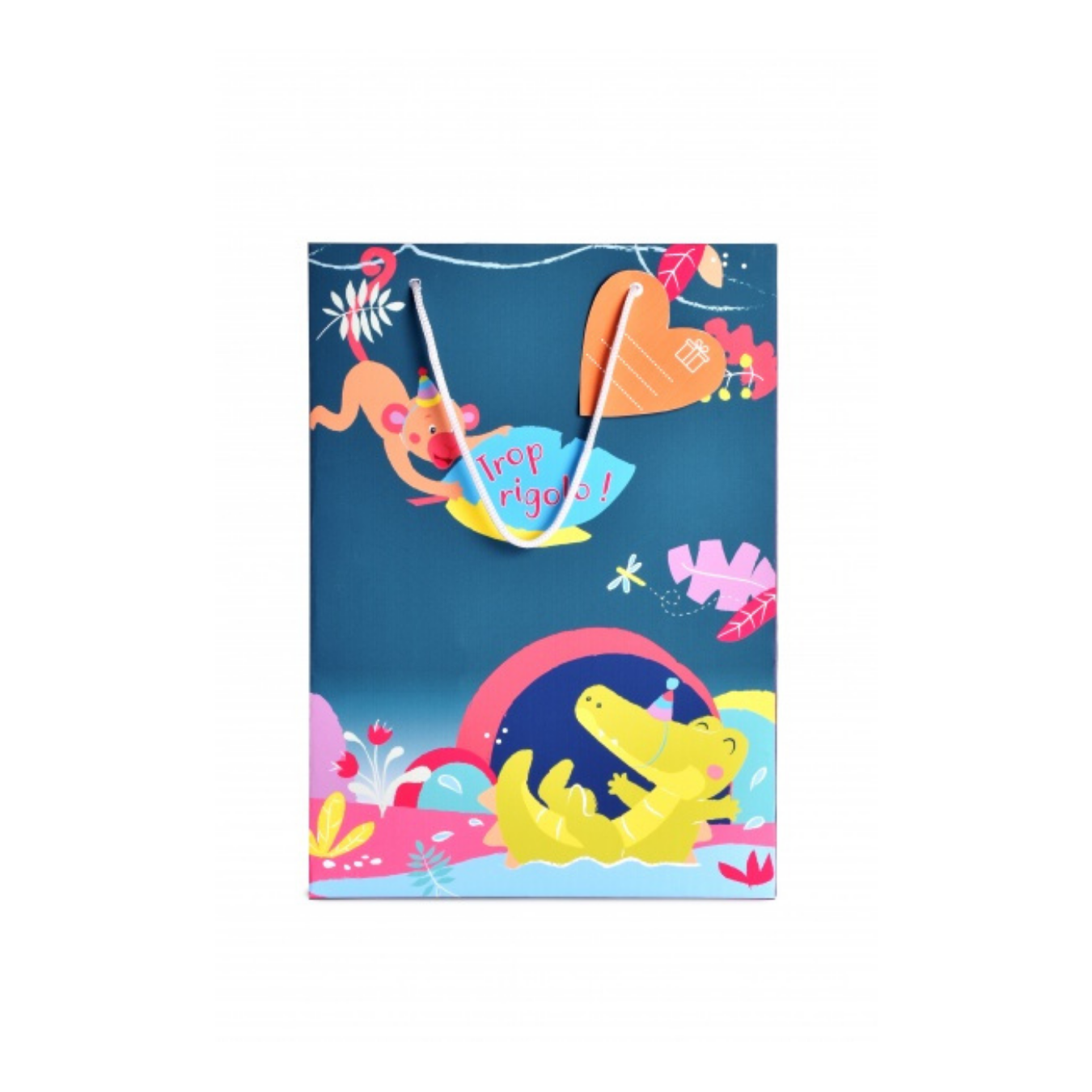 Sac cadeau TROP RIGOLO