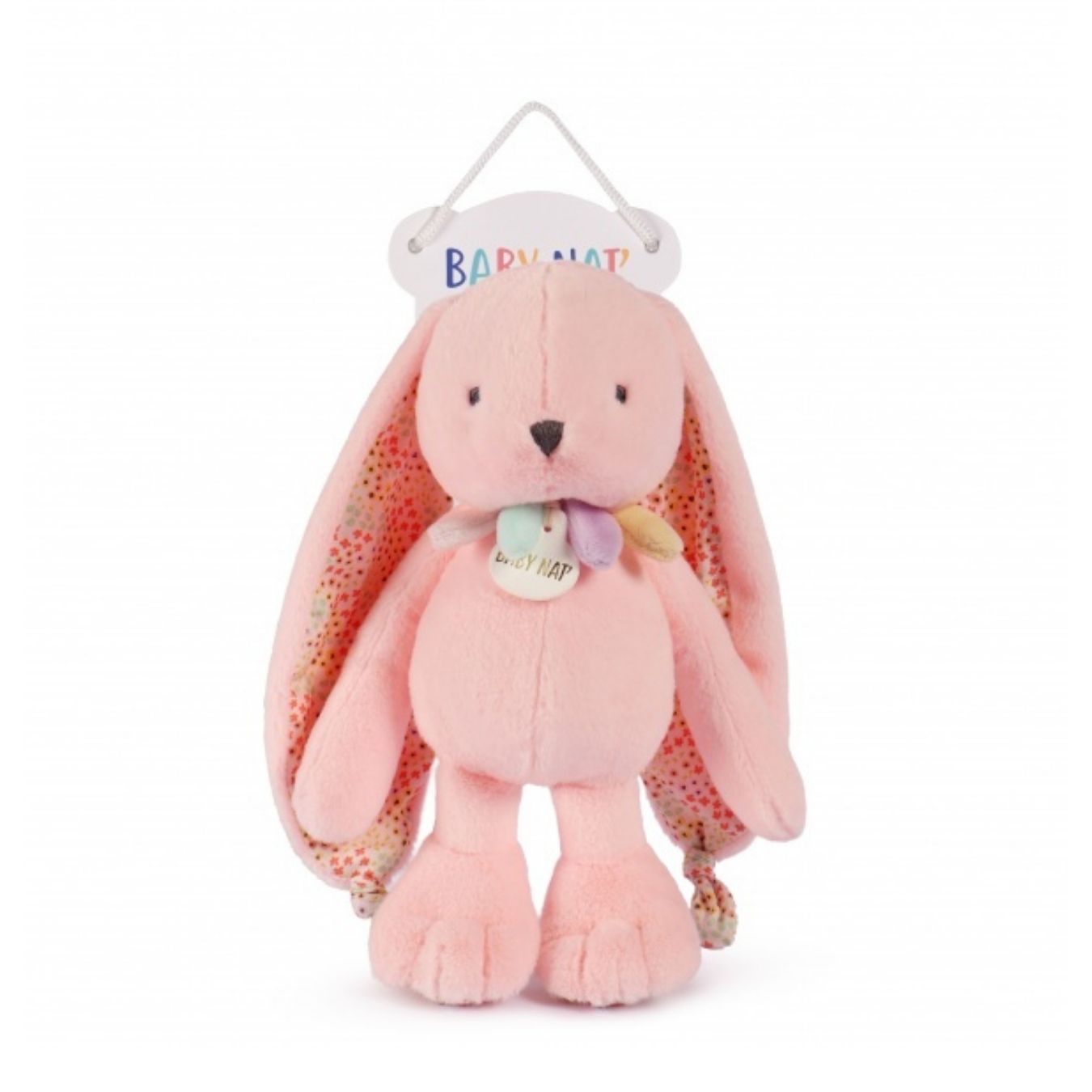 Peluche Lapin Gabin - rose – Image 3