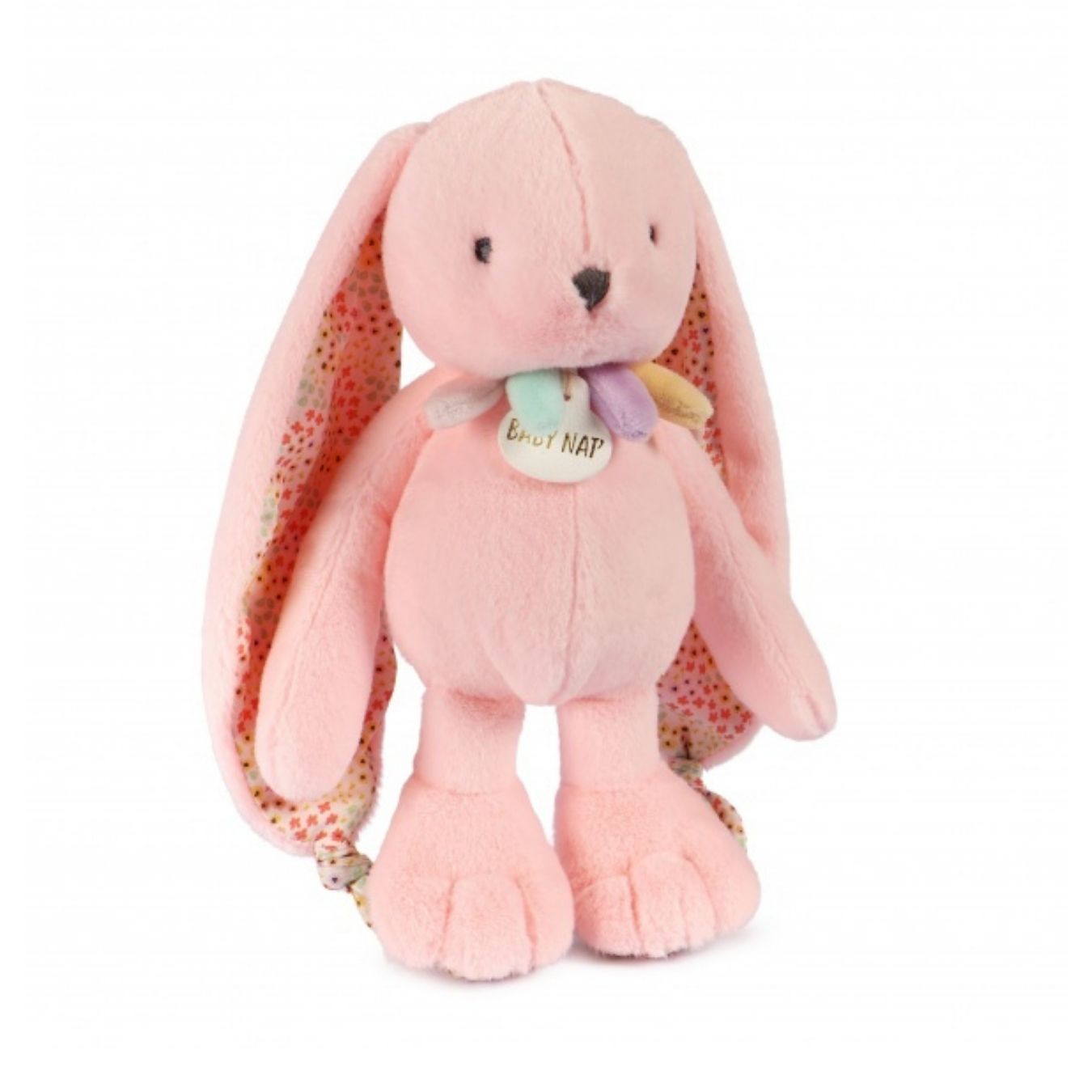 Peluche Lapin Gabin - rose